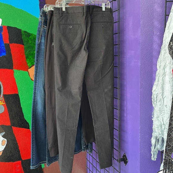 Docker pinstripe dress pants - Picture 2 of 2